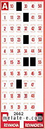 Volante ganador del sorteo de Revanchita con fecha del domingo   9 de junio de 2013