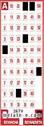 Volante ganador del sorteo de Revanchita con fecha del domingo   7 de julio de 2013