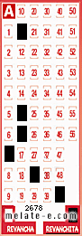 Volante ganador del sorteo de Revanchita con fecha del domingo   4 de agosto de 2013