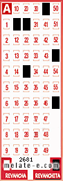 Volante ganador del sorteo de Revanchita con fecha del miércoles  14 de agosto de 2013