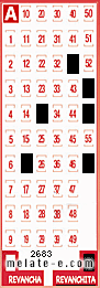 Volante ganador del sorteo de Revanchita con fecha del miércoles  21 de agosto de 2013