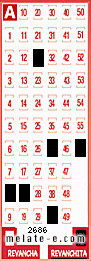 Volante ganador del sorteo de Revanchita con fecha del domingo   1 de septiembre de 2013