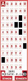 Volante ganador del sorteo de Revanchita con fecha del miércoles  18 de septiembre de 2013