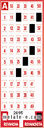 Volante ganador del sorteo de Revanchita con fecha del miércoles   2 de octubre de 2013
