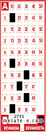 Volante ganador del sorteo de Revanchita con fecha del miércoles  23 de octubre de 2013