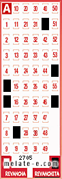 Volante ganador del sorteo de Revanchita con fecha del miércoles   6 de noviembre de 2013