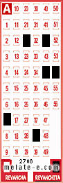 Volante ganador del sorteo de Revanchita con fecha del domingo  17 de noviembre de 2013