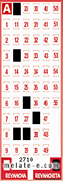 Volante ganador del sorteo de Revanchita con fecha del domingo  24 de noviembre de 2013
