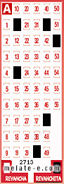 Volante ganador del sorteo de Revanchita con fecha del miércoles   4 de diciembre de 2013