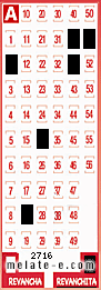 Volante ganador del sorteo de Revanchita con fecha del domingo  15 de diciembre de 2013