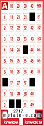 Volante ganador del sorteo de Revanchita con fecha del miércoles  18 de diciembre de 2013