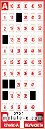Volante ganador del sorteo de Revanchita con fecha del domingo  29 de diciembre de 2013