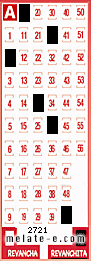 Volante ganador del sorteo de Revanchita con fecha del miércoles   1 de enero de 2014