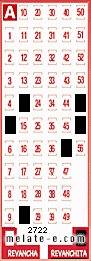 Volante ganador del sorteo de Revanchita con fecha del domingo   5 de enero de 2014