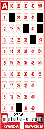 Volante ganador del sorteo de Revanchita con fecha del domingo  23 de febrero de 2014