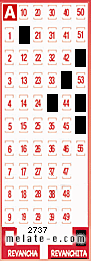Volante ganador del sorteo de Revanchita con fecha del miércoles  26 de febrero de 2014