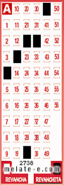 Volante ganador del sorteo de Revanchita con fecha del domingo   2 de marzo de 2014