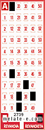 Volante ganador del sorteo de Revanchita con fecha del miércoles   5 de marzo de 2014