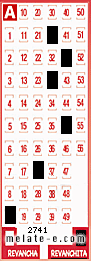 Volante ganador del sorteo de Revanchita con fecha del miércoles  12 de marzo de 2014