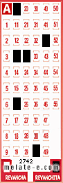 Volante ganador del sorteo de Revanchita con fecha del domingo  16 de marzo de 2014