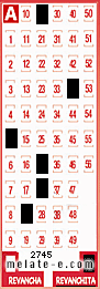 Volante ganador del sorteo de Revanchita con fecha del miércoles  26 de marzo de 2014