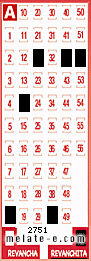 Volante ganador del sorteo de Revanchita con fecha del miércoles  16 de abril de 2014