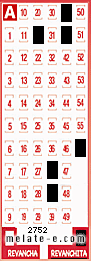 Volante ganador del sorteo de Revanchita con fecha del domingo  20 de abril de 2014