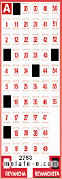 Volante ganador del sorteo de Revanchita con fecha del miércoles  23 de abril de 2014