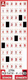 Volante ganador del sorteo de Revanchita con fecha del domingo   4 de mayo de 2014