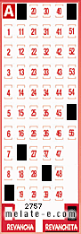 Volante ganador del sorteo de Revanchita con fecha del miércoles   7 de mayo de 2014