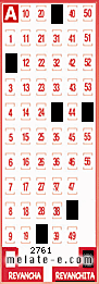 Volante ganador del sorteo de Revanchita con fecha del miércoles  21 de mayo de 2014