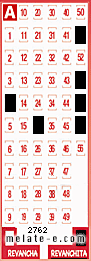 Volante ganador del sorteo de Revanchita con fecha del domingo  25 de mayo de 2014