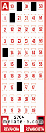 Volante ganador del sorteo de Revanchita con fecha del domingo   1 de junio de 2014