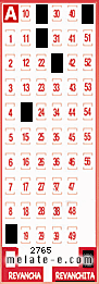 Volante ganador del sorteo de Revanchita con fecha del miércoles   4 de junio de 2014
