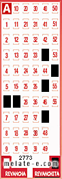 Volante ganador del sorteo de Revanchita con fecha del miércoles   2 de julio de 2014