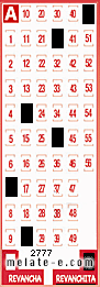 Volante ganador del sorteo de Revanchita con fecha del miércoles  16 de julio de 2014