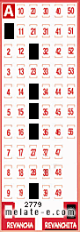 Volante ganador del sorteo de Revanchita con fecha del miércoles  23 de julio de 2014