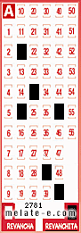 Volante ganador del sorteo de Revanchita con fecha del miércoles  30 de julio de 2014