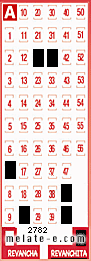 Volante ganador del sorteo de Revanchita con fecha del domingo   3 de agosto de 2014
