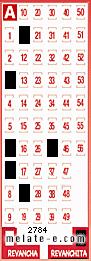 Volante ganador del sorteo de Revanchita con fecha del domingo  10 de agosto de 2014