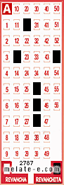 Volante ganador del sorteo de Revanchita con fecha del miércoles  20 de agosto de 2014