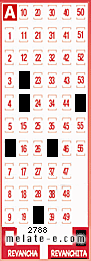 Volante ganador del sorteo de Revanchita con fecha del domingo  24 de agosto de 2014