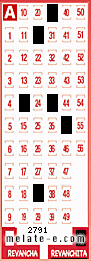 Volante ganador del sorteo de Revanchita con fecha del miércoles   3 de septiembre de 2014