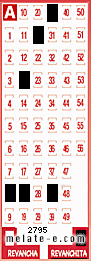 Volante ganador del sorteo de Revanchita con fecha del miércoles  17 de septiembre de 2014