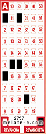 Volante ganador del sorteo de Revanchita con fecha del miércoles  24 de septiembre de 2014