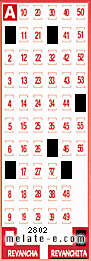 Volante ganador del sorteo de Revanchita con fecha del domingo  12 de octubre de 2014