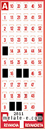 Volante ganador del sorteo 2811 de Revanchita