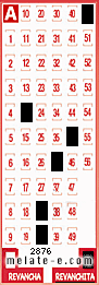 Volante ganador del sorteo de Revanchita con fecha del domingo  28 de junio de 2015