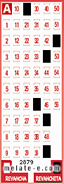 Volante ganador del sorteo de Revanchita con fecha del miércoles   8 de julio de 2015