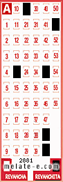 Volante ganador del sorteo de Revanchita con fecha del miércoles  15 de julio de 2015